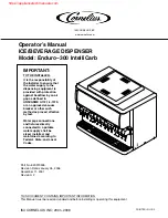 Preview for 1 page of Cornelius Enduro-300 IntelliCarb Operator'S Manual