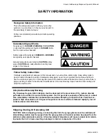 Предварительный просмотр 3 страницы Cornelius Enduro ED-250 BCP Operator'S Manual