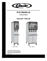 Предварительный просмотр 1 страницы Cornelius FCB PINNACLE 2 Flavour Operator'S Manual