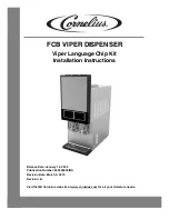 Cornelius FCB VIPER Installation Instructions Manual предпросмотр