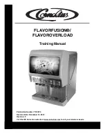 Cornelius Flavorfusion TP01070 Training Manual предпросмотр