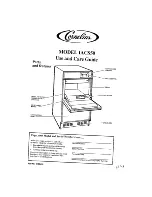 Cornelius IACS50 Use And Care Manual preview