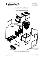 Preview for 2 page of Cornelius Impulse Juice Dispenser 851000109 Illustrated Parts List