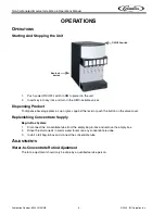 Preview for 10 page of Cornelius Impulse Non-Carbonated Post-Mi Installation And Operation Manual