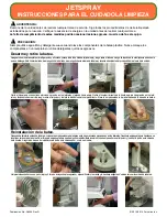 Предварительный просмотр 2 страницы Cornelius JETSPRAY Care & Cleaning Instructions