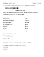 Preview for 3 page of Cornelius Nordic CCU0300 Series Service & Parts Manual