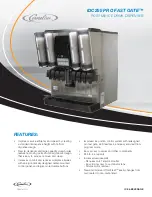 Cornelius Pro Fast Gate IDC255 Specification Sheet preview