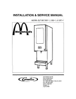 Cornelius QLT180/1000-1 Installation & Service Manual предпросмотр