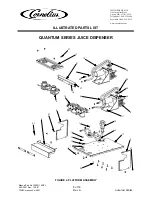 Preview for 8 page of Cornelius Quantum 45200001 Parts List