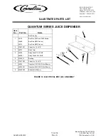 Preview for 15 page of Cornelius Quantum 45200001 Parts List