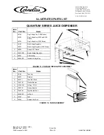 Preview for 16 page of Cornelius Quantum 45200001 Parts List