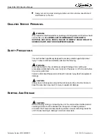 Preview for 6 page of Cornelius QUEST ELITE 4000 Service Manual