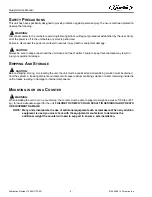 Preview for 6 page of Cornelius Quest NT 4000 Service Manual