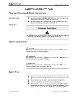 Preview for 5 page of Cornelius signature Service Manual