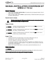 Cornelius SPIRE 4.1 Manual Installation preview