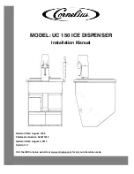 Preview for 1 page of Cornelius UC 150 Installation Manual