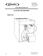 Cornelius UC-20 Illustrated Parts List предпросмотр