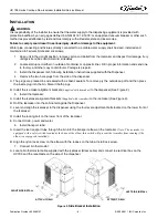 Предварительный просмотр 12 страницы Cornelius UC 700 Series Installation & Service Manual