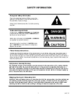 Preview for 3 page of Cornelius UC150 ICE ONLY Operator'S Manual