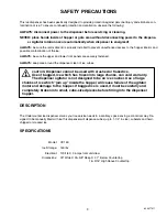 Preview for 5 page of Cornelius UC150 ICE ONLY Operator'S Manual