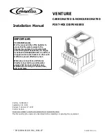 Cornelius VENTURE Installation Manual preview