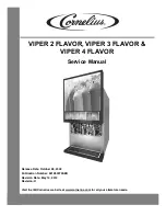 Предварительный просмотр 1 страницы Cornelius VIPER 2 FLAVOR Service Manual