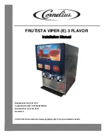 Cornelius VIPER 3 FLAVOR Installation Manual preview