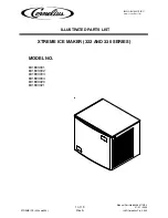 Cornelius Xtreme 322 Series Illustrated Parts List preview