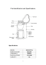 Preview for 3 page of Cornell CCM-125TVL User Manual