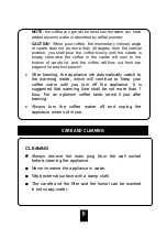 Preview for 6 page of Cornell CCM-E12BK User Manual