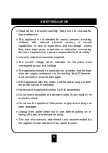 Preview for 2 page of Cornell CCM-S10WH User Manual