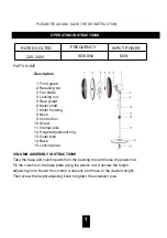 Preview for 2 page of Cornell CFN-E160T User Manual