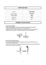 Предварительный просмотр 4 страницы Cornell CFN-E161RC User Manual