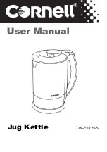 Cornell CJK-E172SS User Manual preview