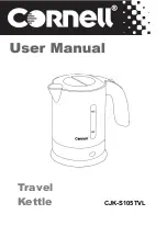 Cornell CJK-S105TVL User Manual preview