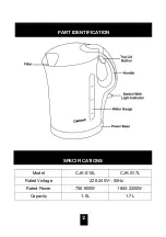 Предварительный просмотр 3 страницы Cornell CJK-S10L User Manual