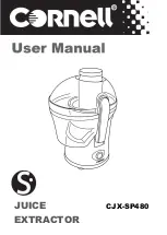 Cornell CJX-SP480 User Manual preview