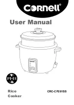 Cornell CRC-CP281SS User Manual предпросмотр