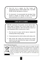 Предварительный просмотр 7 страницы Cornell CRC-CP281SS User Manual