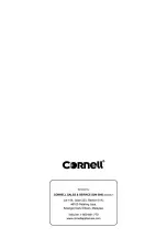 Предварительный просмотр 8 страницы Cornell CRC-CP281SS User Manual