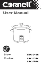 Cornell CSC-D15C User Manual preview