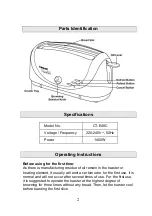 Preview for 3 page of Cornell CT-E48C User Manual