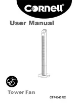 Preview for 1 page of Cornell CTF-E45RC User Manual