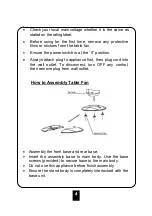 Предварительный просмотр 5 страницы Cornell CTF-E45RC User Manual