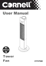 Preview for 1 page of Cornell CTF-P53D User Manual