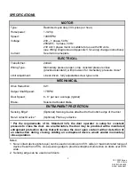 Preview for 3 page of CornellCookson FS-150EP Series Installation Instructions And Operation Manual