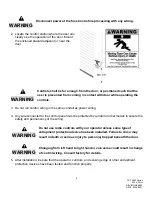 Preview for 10 page of CornellCookson FS-150EP Series Installation Instructions And Operation Manual