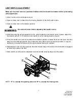 Preview for 9 page of CornellCookson FS-36EP Series Installation Instructions And Operation Manual