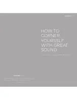 Preview for 1 page of Cornered Audio C4 Introduction Manual