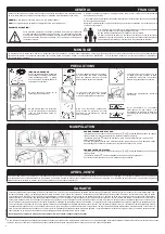 Preview for 8 page of Cornilleau 100 INDOOR Assembly Instructions Manual